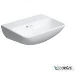 Duravit ME BY STARCK 45x32 cm-es kézmosó csaplyuk nélkül, Wondergliss bevonattal, White Satin Matt 07194532101 (07194532101)