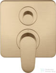 Hansgrohe AXOR Citterio M falsík alatti kád/zuhany csaptelep alaptest nélkül, szálcsiszolt bronz 34425140 (34425140)