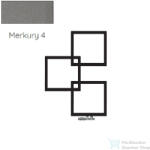 Radeco LOCO 3 MINI 707x500 design radiátor, MERKURY 4 (metál szürke) színben, balos (Radeco_LOCO_3_MINI_B_MERKURY4)