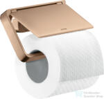 Hansgrohe AXOR UNIVERSAL Softsquare fedeles wc papír tartó, polírozott vörös arany hatású 42836300 (42836300)