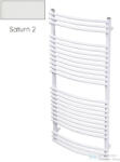 Radeco SONIA E A6-600/SLE 1408x650 törölközőszárítós radiátor, SATURN 2 (matt fehér) színben (Radeco_SONIA_E_A6_600_SLE_SATURN2)