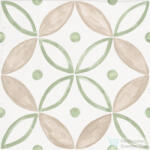 Marazzi Artcraft Decoro Segni B Semimatt 20x20 cm-es csempe, MH9D (MH9D)