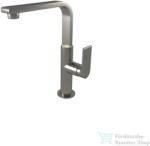 Bugnatese SIMPLE magasított mosdó csaptelep leeresztő nélkül, szálcsiszolt nikkel 6618SNS (6618SNS)