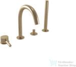Bugnatese Kline 4 üléses kádtöltő csaptelep zuhanyszettel, bronz 5755BR (5755BR)