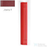 Radeco CARRERA N 1800x235 sarokba építhető, íves design radiátor, JOWISZ 1 (matt bordó) színben (Radeco_CARRERA_N_JOWISZ1)