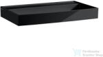 Laufen Kartell By Laufen 100x46 cm-es mosdó csaplyuk és túlfolyó nélkül, matt fekete H8103377161121 (H8103377161121)