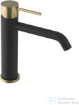 SAPHO ULTRAMIX álló mosdócsaptelep, közepes méret, matt arany/matt fekete (UT004BG) (UT004BG)