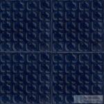 Marazzi Memoria Blu Struttura Stamp 15x15 cm-es fali csempe MAYA (MAYA)