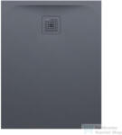 Laufen Pro 90x70 Marbond kompozit zuhanytálca, lefolyó a rövid oldalon, Antracit H2169560780001 (H2169560780001)