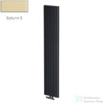 Radeco BORA 1200/17 1200x410 design radiátor, SATURN 5 (matt krém) színben (Radeco_BORA_1200_17_SATURN5)