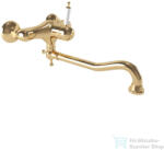 Bugnatese OXFORD fali mosogató csaptelep, leeresztő nélkül, sárgaréz 6340ON (6340ON)