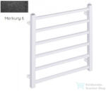 Radeco FADO 1 595x530 törölközőszárítós radiátor, MERKURY 6 (metál fekete) színben (Radeco_FADO_1_MERKURY6)