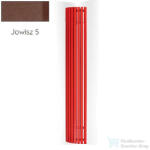 Radeco CARRERA N 1800x235 sarokba építhető, íves design radiátor, JOWISZ 5 (matt barna) színben (Radeco_CARRERA_N_JOWISZ5)