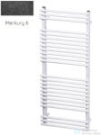 Radeco SARA E A1-600/SPE 496x650 törölközőszárítós radiátor, MERKURY 6 (metál fekete) színben (Radeco_SARA_E_A1_600_SPE_MERKURY6)