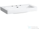 Laufen Pro S 85x46, 5 cm-es mosdó 3 csaplyukkal, LCC bevonattal, fehér H8139654001081 (H8139654001081)