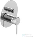 SAPHO ULTRASAN falbasüllyesztett csaptelep, 2-irányú, króm (UT042V) (UT042V) - furdoszoba-szaniter