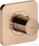 Hansgrohe AXOR CITTERIO falsík alatti termosztátos modul 12 x12, polírozott vörös arany hatású 36702300 (36702300)