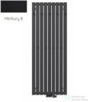 Radeco CALLE 2 1650x620 design radiátor akasztókkal, MERKURY 8 (selyemfényű fekete) színben (Radeco_CALLE_2_MERKURY8)