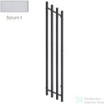 Radeco FUEGO KOLOR 1650x290 balos design radiátor, SATURN 1 (metál jégszürke) színben (Radeco_FUEGO_L_SATURN1)
