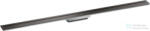 Hansgrohe AXOR DRAIN 120 cm-es zuhanyfolyóka alaptest nélkül, szálcsiszolt fekete króm 42524340 (42524340)