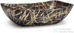 S.V.I.S. Design mosdó 50 cm VIRGO BASIC - PUNK fekete, matt lakk UBX. VIRGO. BC. 050.000. PU. 03.1 (UBX_VIRGO_BC_050_000_PU_03_1)