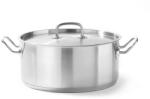HENDI Cratita cu capac, 3 Lit, 20 cm diametru x 9, 5 cm inaltime, inox, gama Hendi Kitchen Line, DNH836019 (DNH836019)