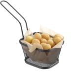 Hendi Cos servire tip mini-fry, pentru servire snacks , cartofi prajiti, inox, 90x90x(h)90 mm, Hendi, 130x115x80(h)mm, DNH425695 (DNH425695)