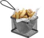 Hendi Cos servire tip mini-fry, pentru servire snacks , cartofi prajiti, inox, 125x100x85 mm, Hendi, DNH425626 (DNH425626)