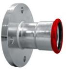 FixTrend Steel press átmenet fix karimás , 76.1mm-NA65 PN6 (C53AK)