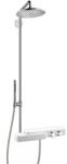 Hansgrohe - Axor Bouroullec Showerpipe termosztáttal és 1jet fejzuhannyal (19670400)