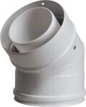 BAXI PPs füstcső könyök 45° D110/160 (KUG714133510)