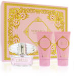 Versace Bright Crystal ajándék szett nőknek EDT 50 ml + testápoló tej 50 ml + tusfürdő gél 50 ml