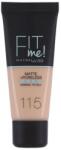 Maybelline Fit Me! mattító make-up normál és zsíros bőrre 30 ml 115 Ivory