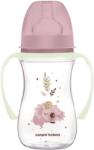 Canpol babies Sleepy Koala EasyStart kólika elleni cumisüveg 240 ml, rózsaszín