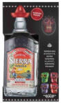 Sierra Silver Blanco tequila 0, 7L 38% + pohár DD DRS