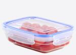 Dünya Plastik BPA mentes műanyag ételtároló doboz légmentesen zárható tetővel 0, 56 liter - 30412 (DÜ310)