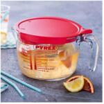 Pyrex üveg mérőpohár fedővel 1 literes - 203271 (203271)