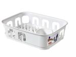 Keter Essentials műanyag edényszárító fehér 39 x 29 cm - CU1021 (CU1021)