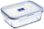 Luminarc Pure Box Active téglalap alakú üveg ételtároló edény 16x11 cm, 0, 82 liter - 344257 (501084)