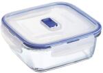 Luminarc Pure Box Active szögletes alakú üveg ételtároló edény 15x15 cm, 1, 22 liter - 344134 (501036)