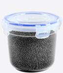 Dünya Plastik BPA mentes kerek műanyag ételtároló doboz légmentesen zárható tetővel 0, 85 liter - 30522 (DÜ178)