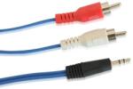 Astrum 3.5mm Stereo - RCA átalakító 5.0M CB-SRCA05-BL