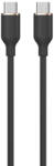 DEVIA Jelly Type-C To Type-C Kábel 3A 60W - Fekete