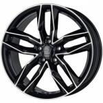 2drv 8x18 / 5x112 Et45 Cb66.60 Wh40 Schwarz Hg Pol. Et