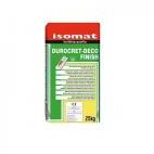 Isomat DUROCRET-DECO FINISH, MORTAR Grey 25 kg