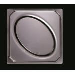 KESSEL Sifon Design Kessel 27226, Upper section System 100 Oval Design unv