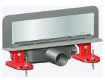 KESSEL Sifon Design Kessel 48000.04, Set GrundkOrper Scada+Abdeckung Edelst