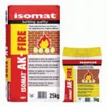 Isomat AK-FIRE, 25 kg - Mortar de ciment refractar pentru caramizi refractare