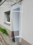 LANIT PLAST Univerzális oldalfal bejárati tetőhöz LANITPLAST UNI fehér / PLEXI
