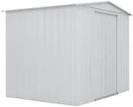 LANIT PLAST Prémium kerti ház GLOBEL 86 EZÜST SZÍNÜ + napfénytető
